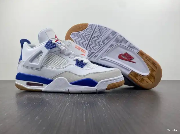 Rep TBK Retro DR5415-140 Jordan 4 SB Blue Pine 0615